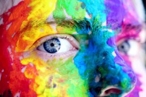 Rainbowfaceeyes