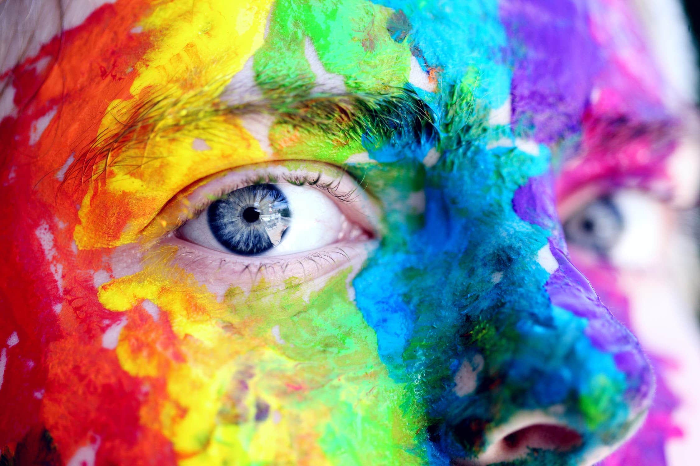 Rainbowfaceeyes